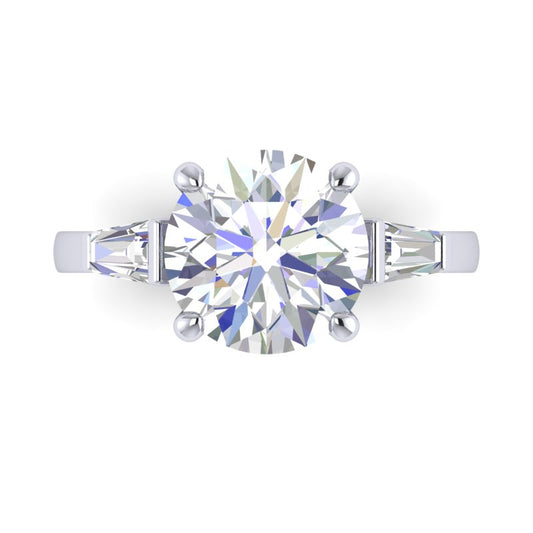 Engagement - 3 Stone Baguette