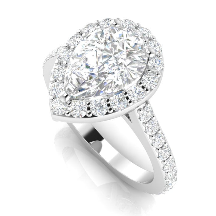 Engagement - Halo Pave