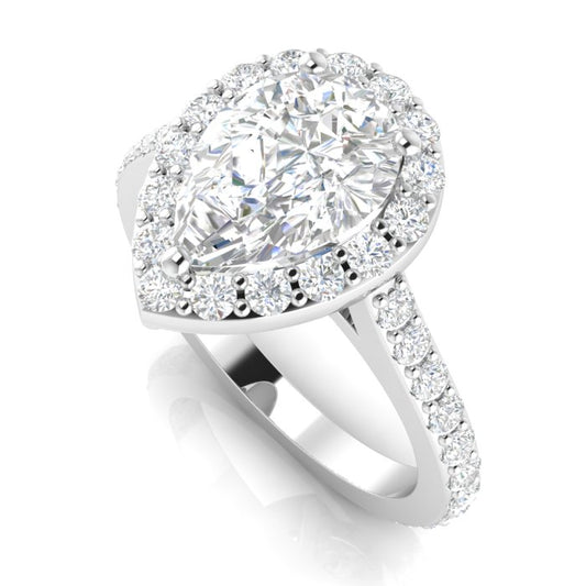 Engagement - Halo Pave
