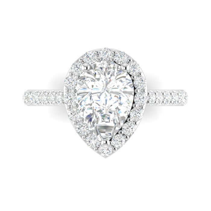 Engagement - Halo Pave