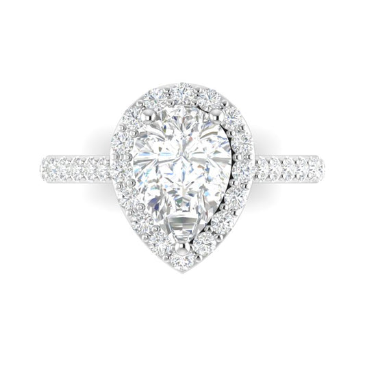 Engagement - Halo Pave
