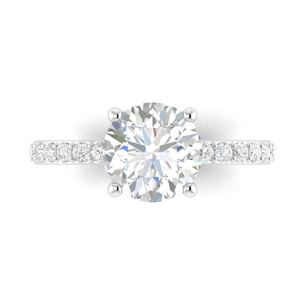 Engagement - Pave Undergallery Ring