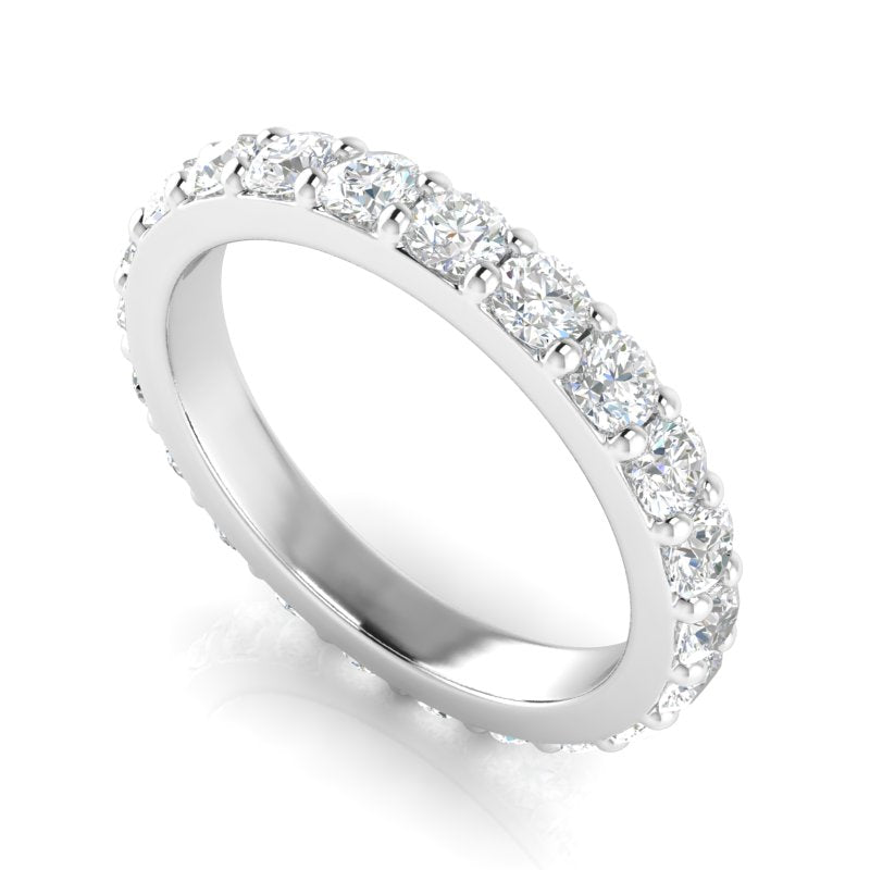 Eternity Ring - Shared Prongs